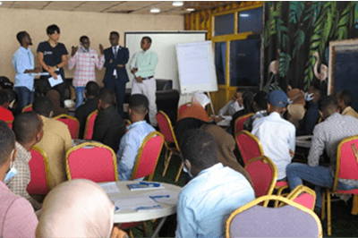 Community dialogue organized by Accept International